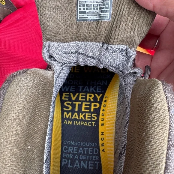 Men's Brown Hiking Shoes - Picture 8 of 8